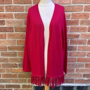 NWT Chico’s Marion Fringe Cardigan